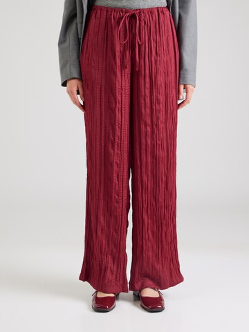 ABOUT YOU Wide Leg Hose 'Gwen' in Lila: Vorderseite