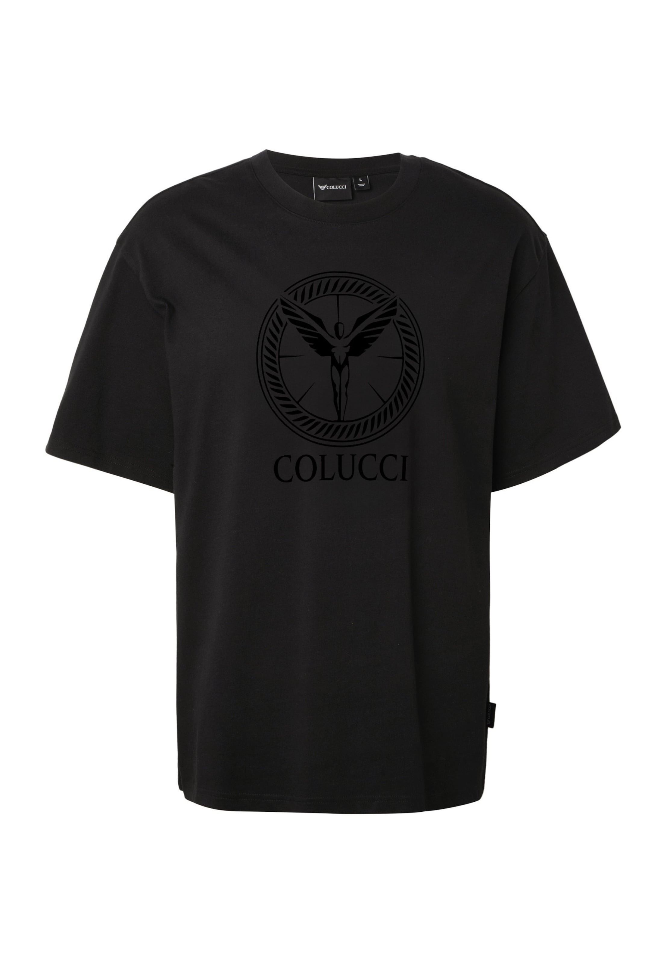 Colucci Shirt 'Ikarus' in Black: front