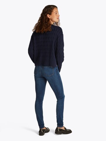 TOMMY HILFIGER Pullover in Blau