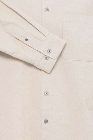 !Solid Comfort Fit Skjorte 'SDWATTS' i beige