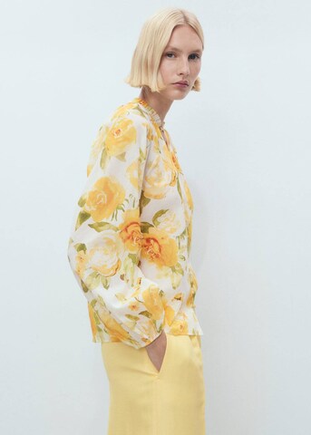MANGO Blouse 'Molly' in Yellow