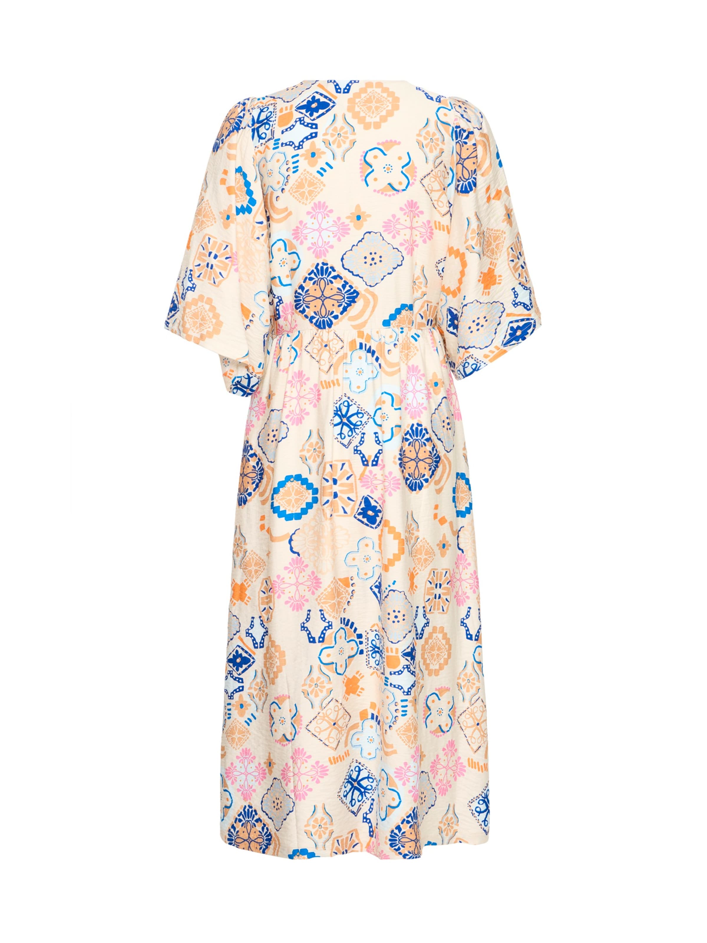 ICHI Jurk 'LANCIE' in Beige