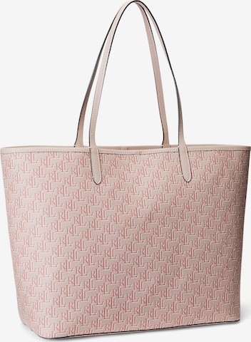Lauren Ralph Lauren Μεγάλη τσάντα 'COLLINS' σε ροζ: μπροστά