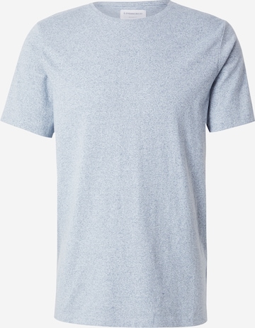 Lindbergh Shirt 'Mouliné' in Blue: front