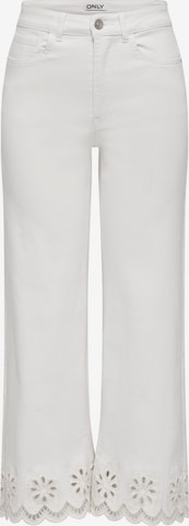 ONLY Loosefit Jeans 'ONLMADISON' i hvid: forside