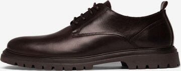 Bianco Lace-Up Shoes 'GIL' in Brown: front