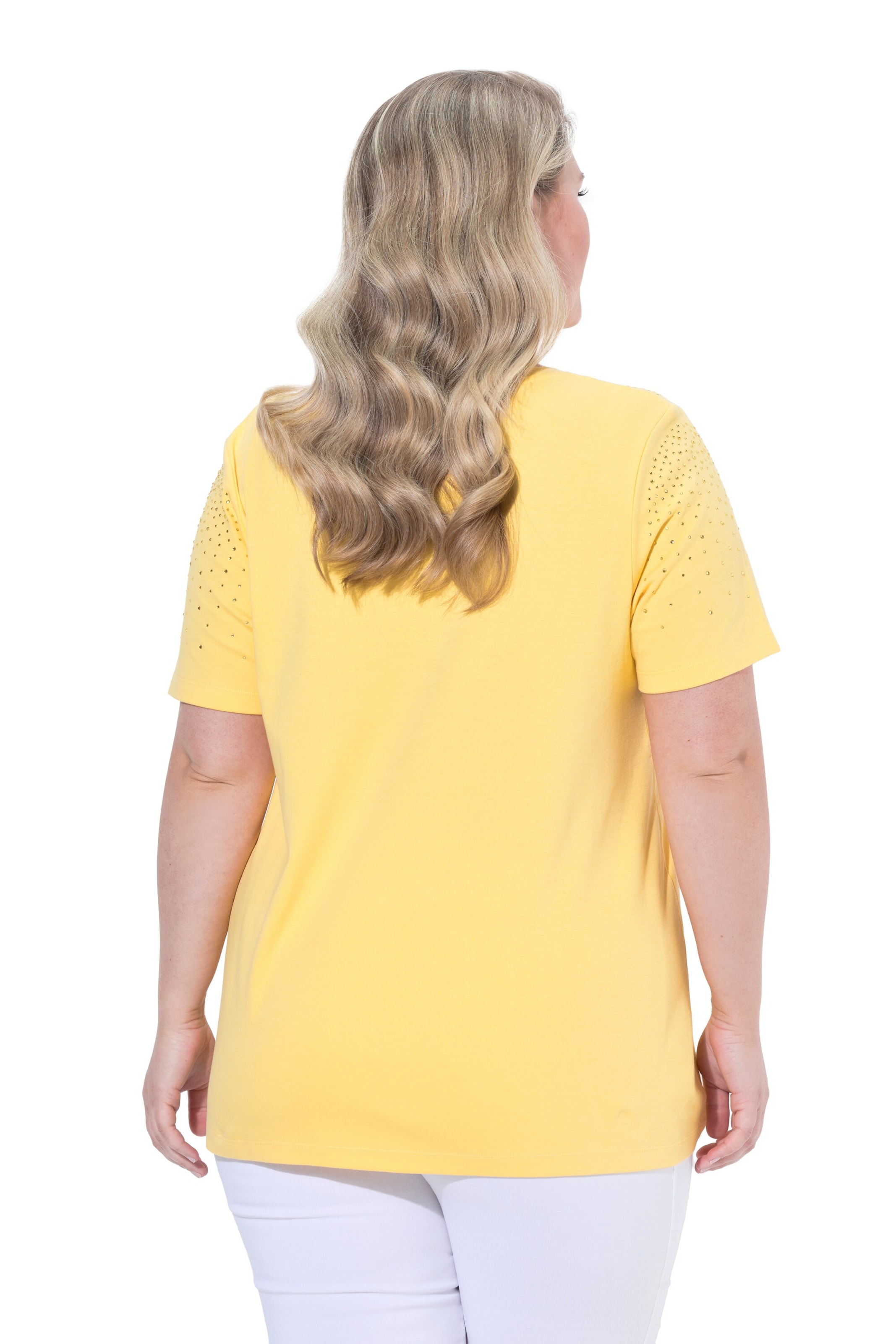 MIAMODA Shirt in Yellow