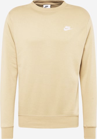 Nike Sportswear - Sudadera en beige: frente