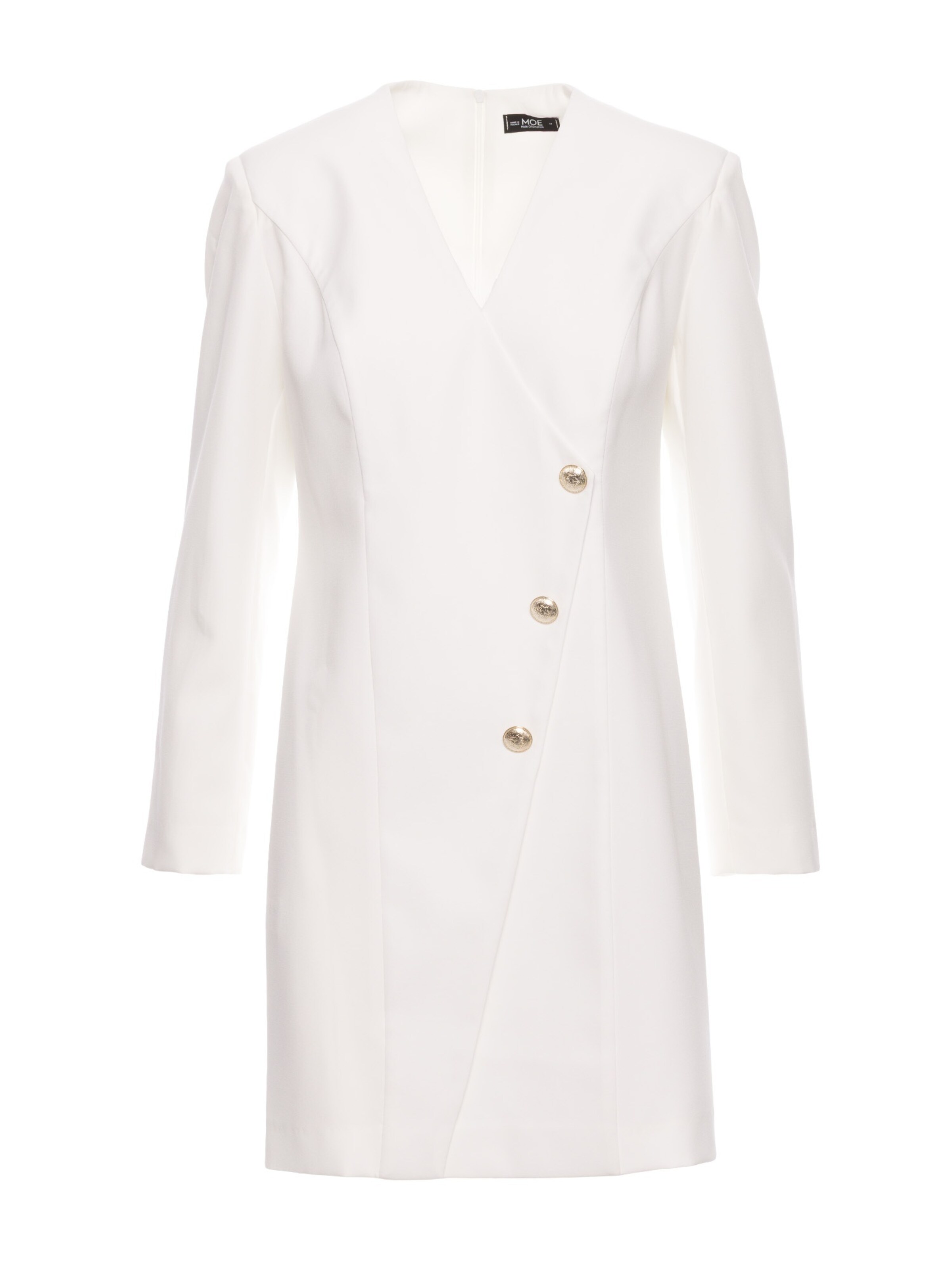 made of emotion Jurk 'M793 ' in Beige: voorkant