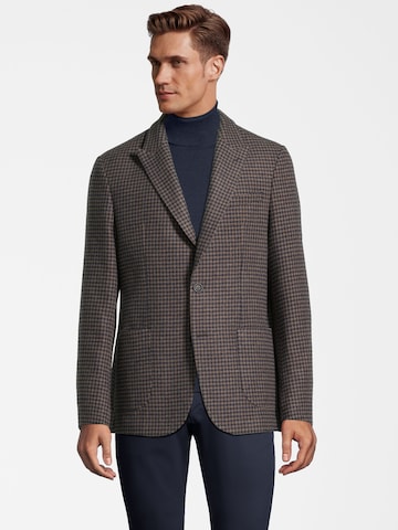 Steffen Klein Regular fit Suit Jacket in Brown: front