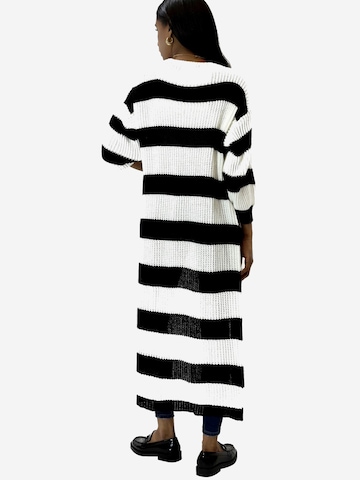 Elara Lang cardigan i sort