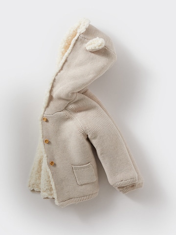 MANGO KIDS Neuletakki 'Lulu' värissä beige