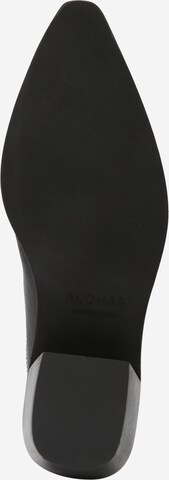 Alohas Cowboy Boots 'Mount Dallas' in Black