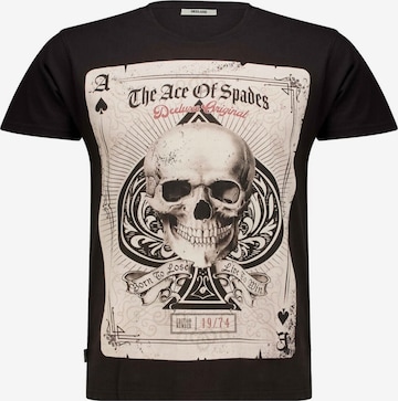 T-Shirt ' ACE ' Deeluxe en gris : devant