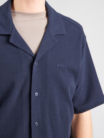 BOSS Comfort Fit Hemd in Blau
