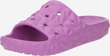 Mule 'Classic' Crocs en violet : devant