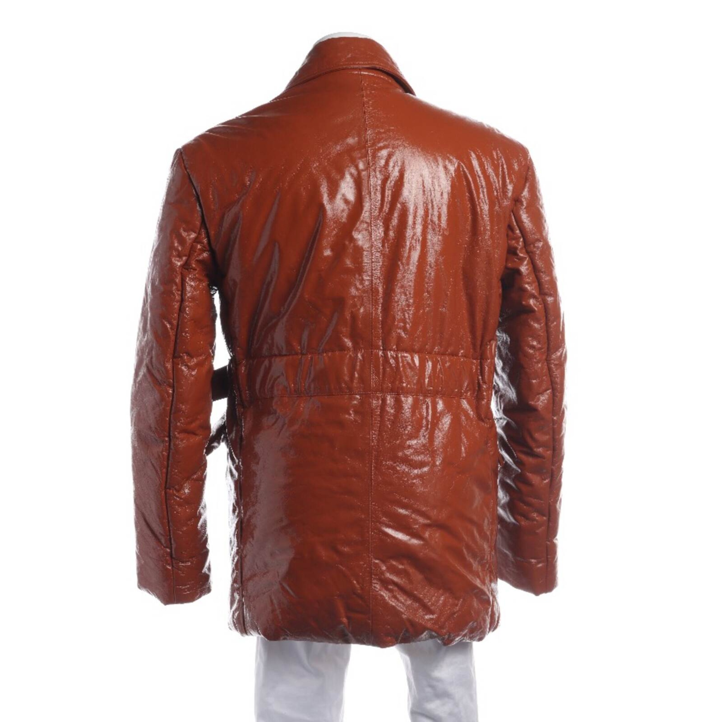 Rotate Birger Christensen Lederjacke / Ledermantel XS in Braun