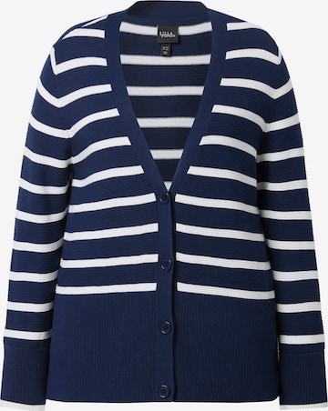 Ulla Popken Neuletakki värissä sininen: etupuoli