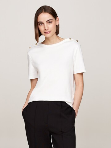 Maglietta di TOMMY HILFIGER in bianco: frontale