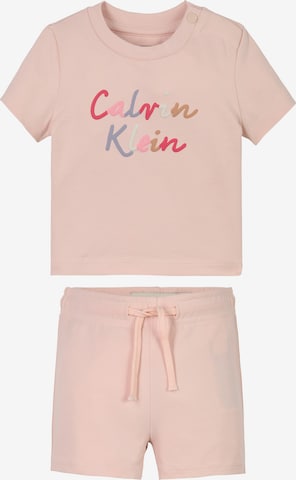 Calvin Klein Jeans Set in Pink: Vorderseite