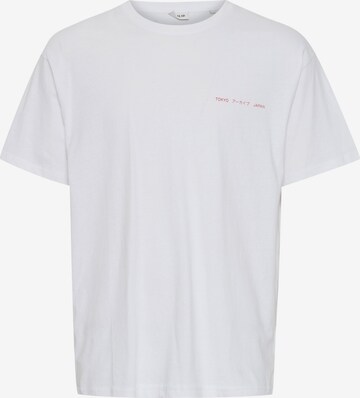 !Solid T-Shirt 'Ezri' in Weiß: predná strana