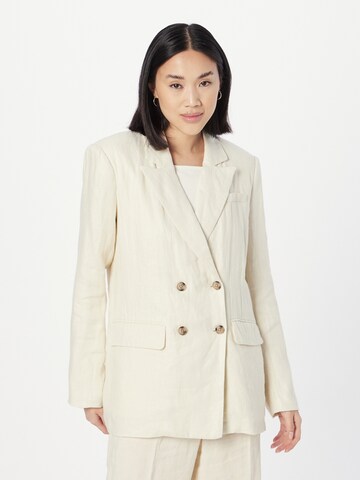 VILA Blazers in Beige: voorkant