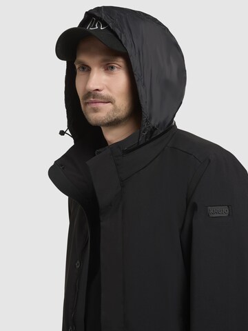 khujo Between-seasons coat 'Yimm' in Black
