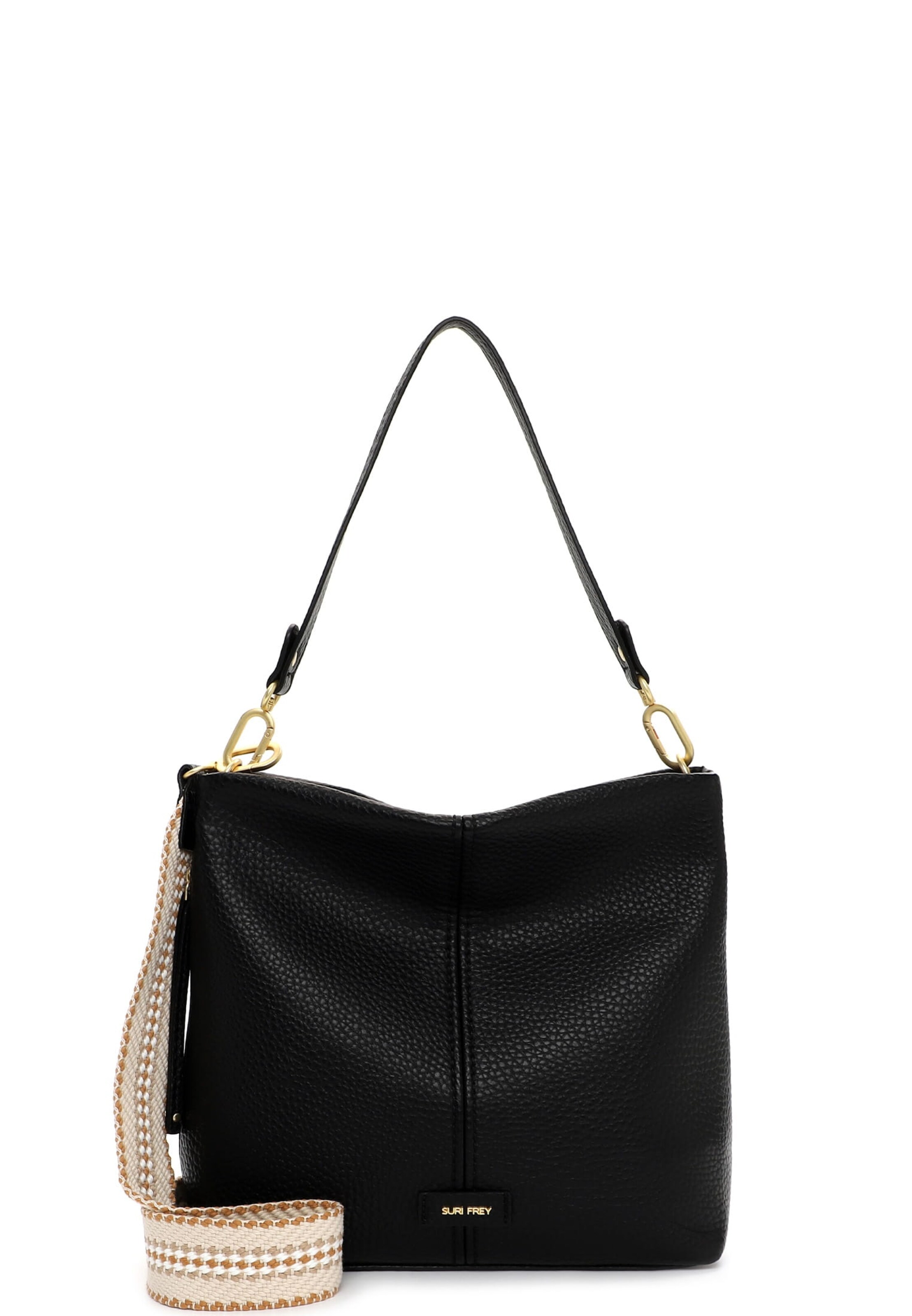 Suri Frey Skuldertaske 'Gray' i sort: forside