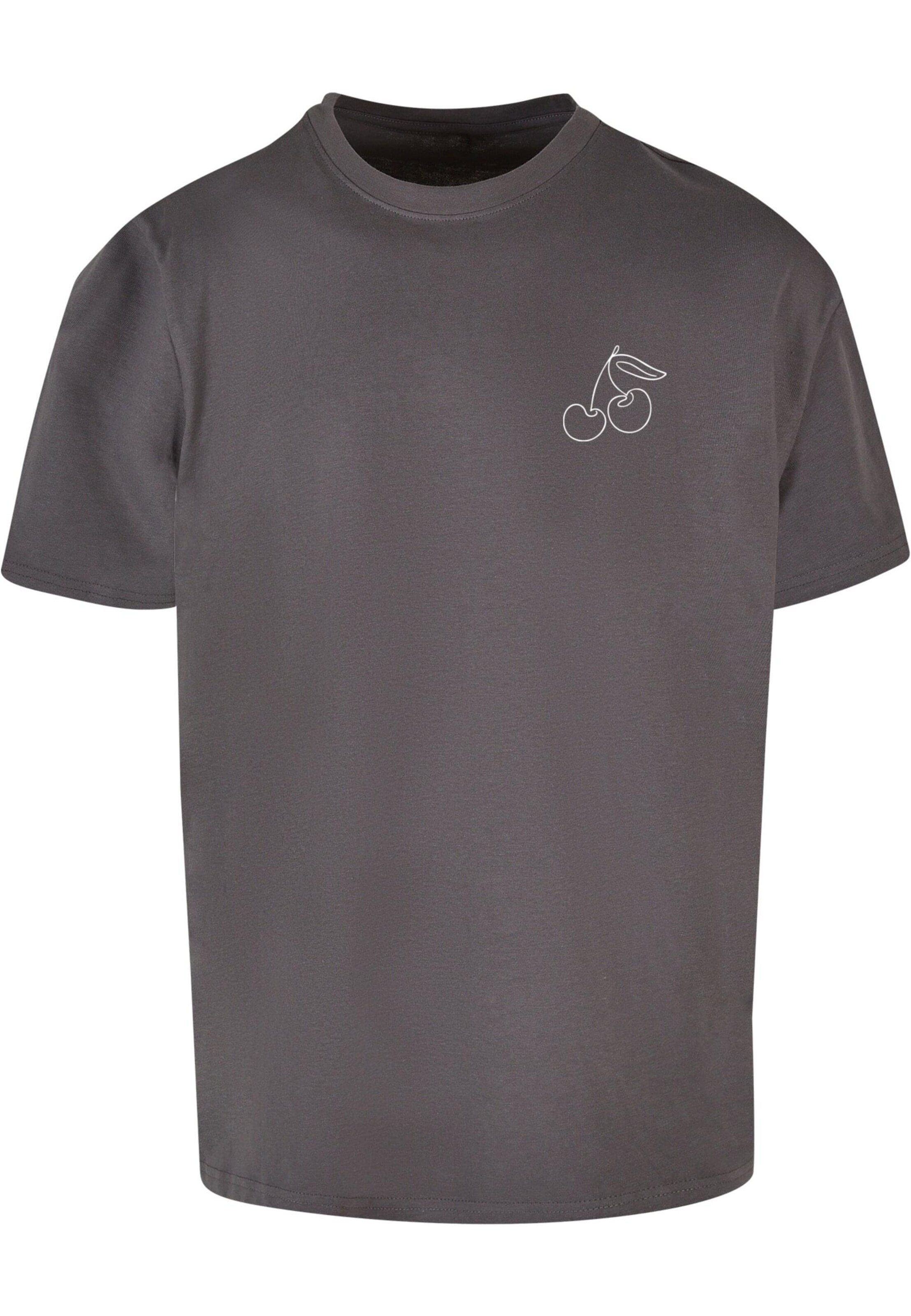 Merchcode Shirt 'Cherry' in Grey: front