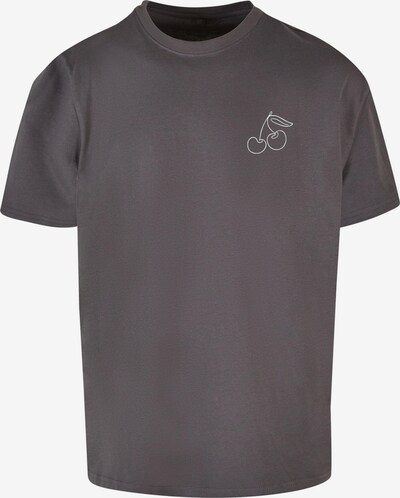 Merchcode T-Shirt 'Cherry' en gris, Vue avec produit