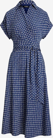 Robe-chemise 'FRATILLIO' Lauren Ralph Lauren Petite en bleu : devant