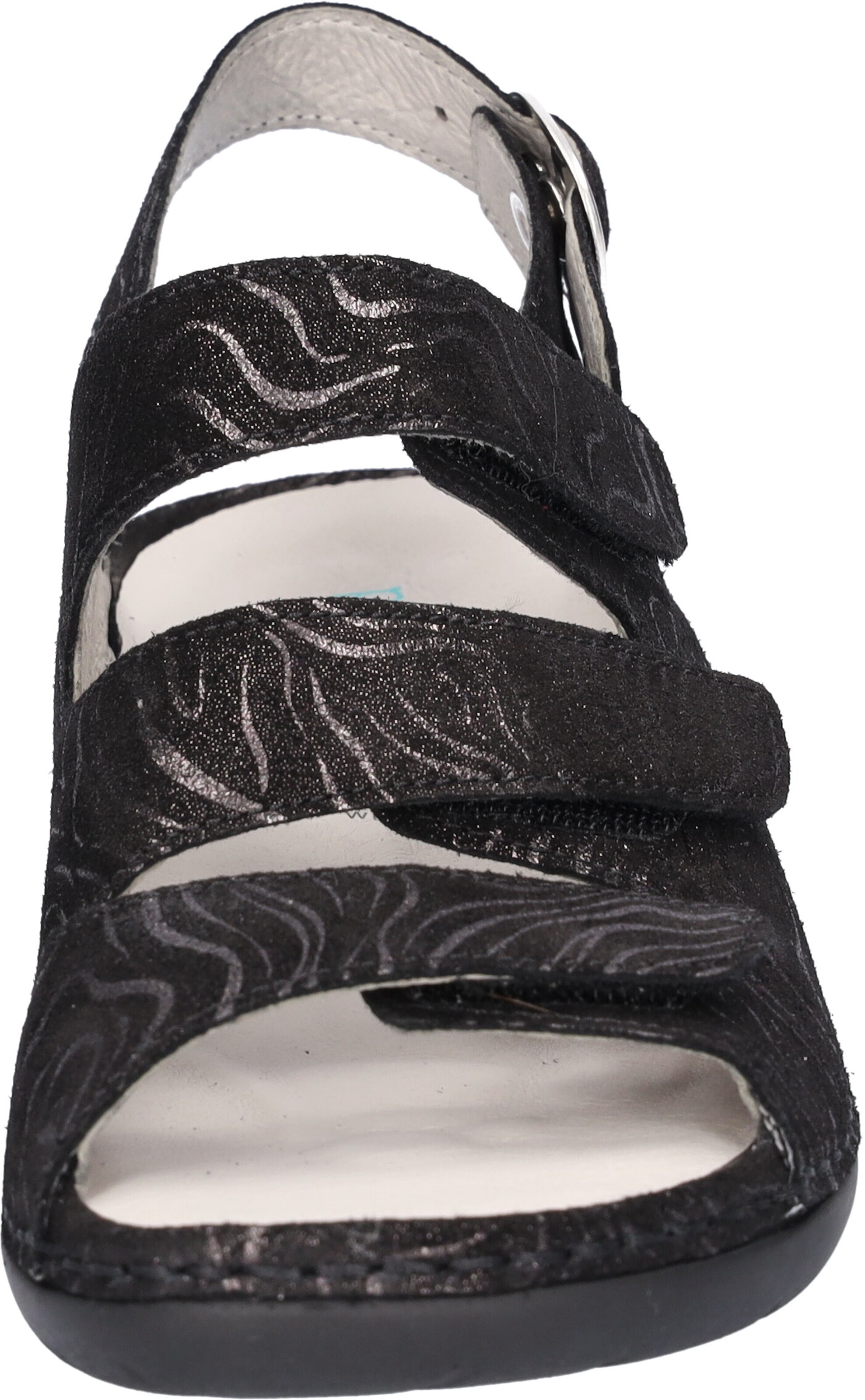 WALDLÄUFER Sandale in Schwarz