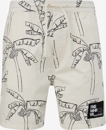 QS Broek in Beige: voorkant