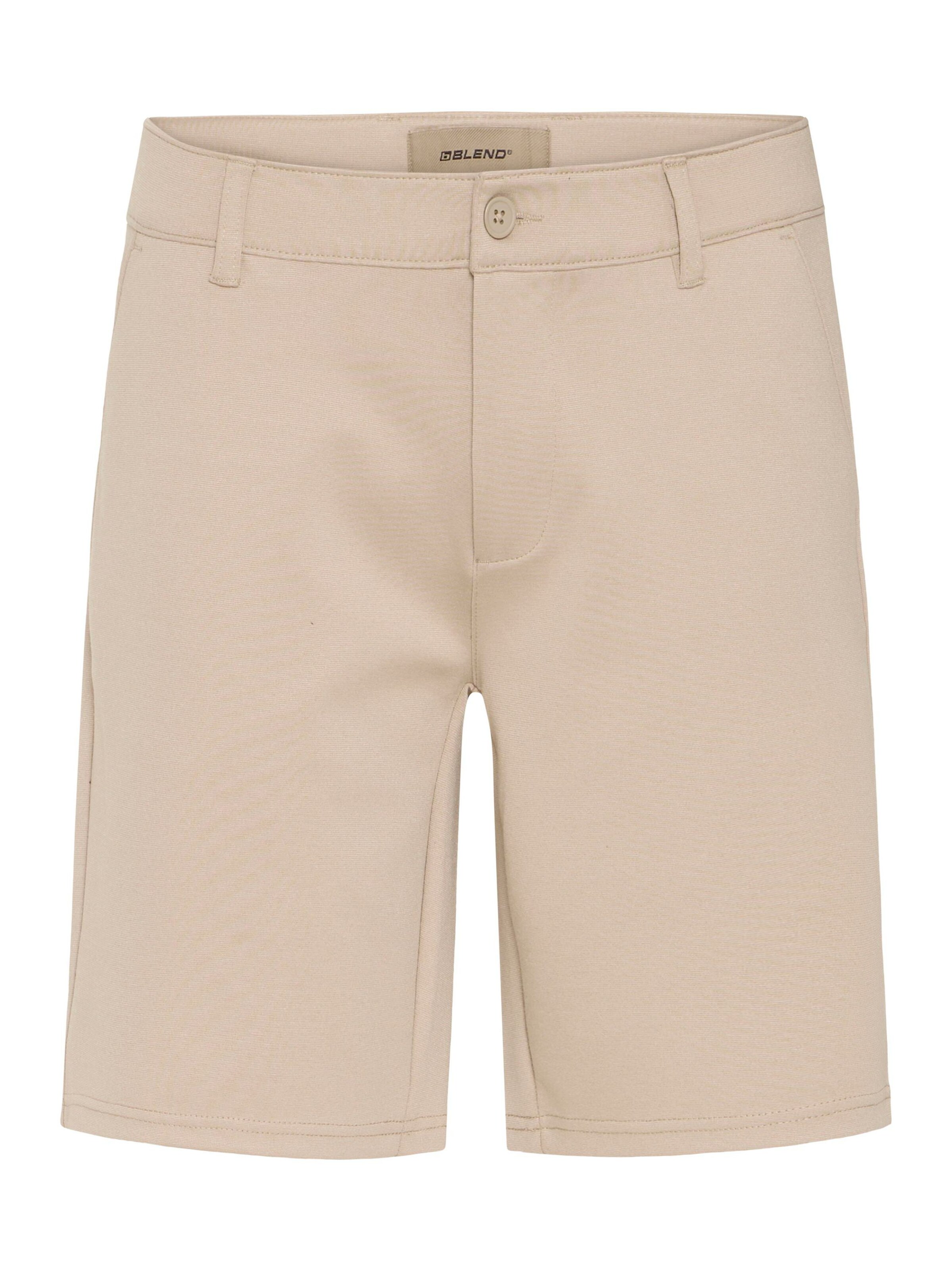 BLEND Chino trousers ' BHElmer performance shorts ' in Beige: front