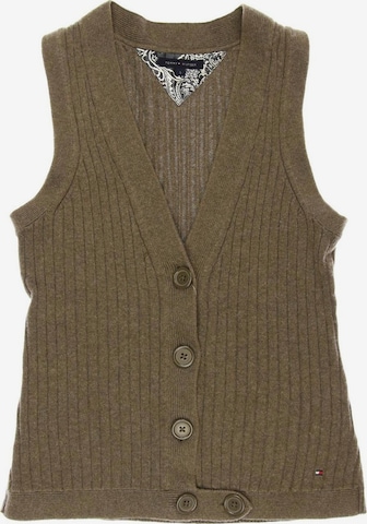 TOMMY HILFIGER Vest in S in Brown: front