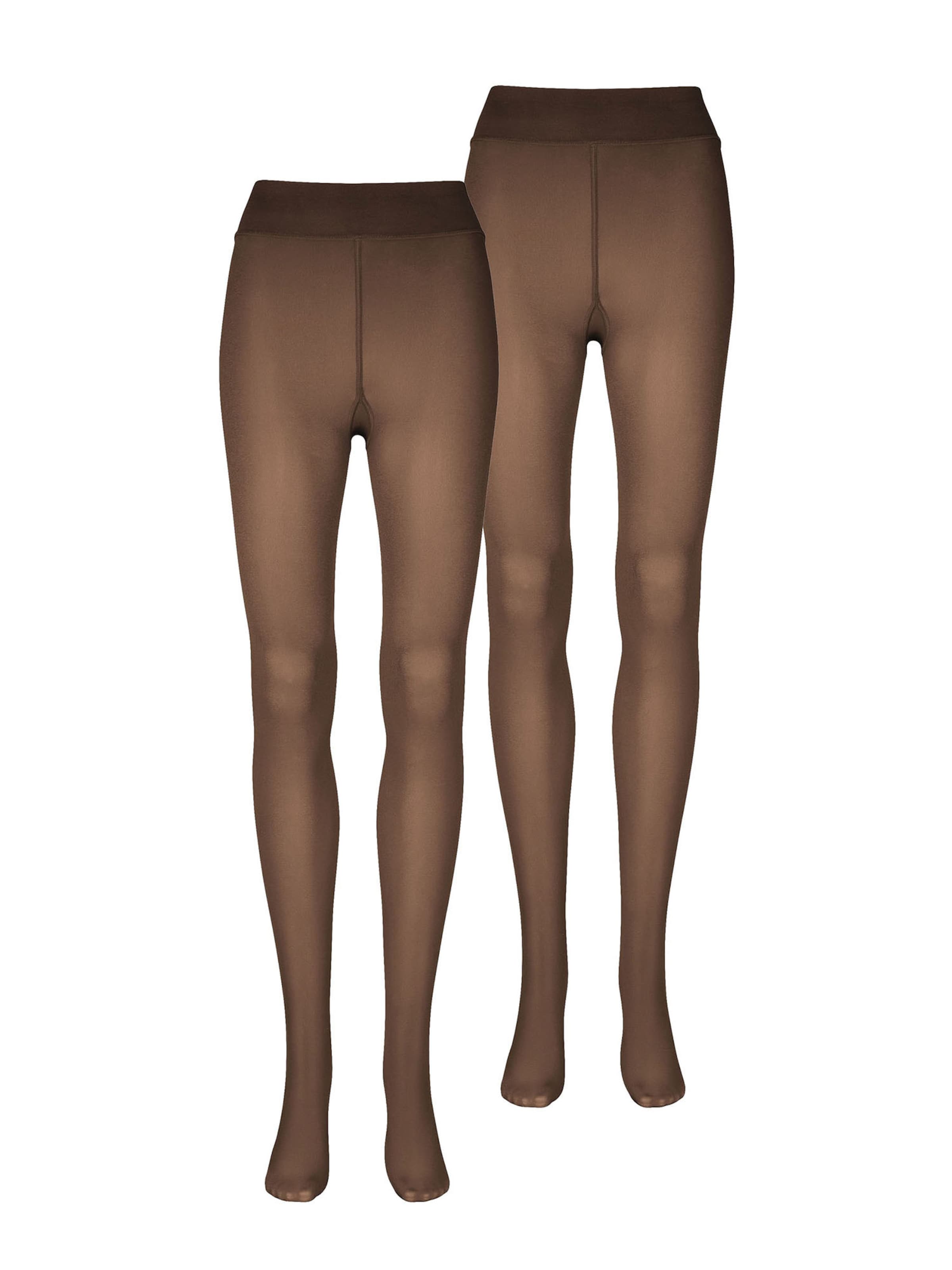 Collants Nur Die en marron : devant
