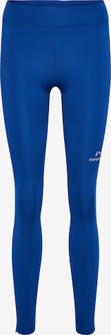 Newline Skinny Workout Pants in Blue: front