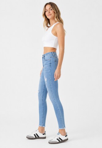 Elara Skinny Jeans in Blauw