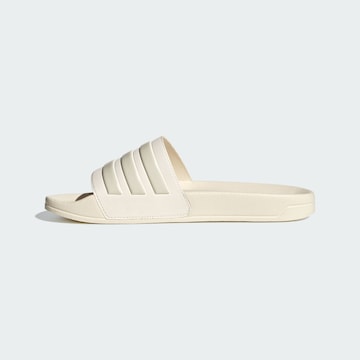 ADIDAS SPORTSWEAR Μιούλ 'Adilette' σε λευκό: μπροστά