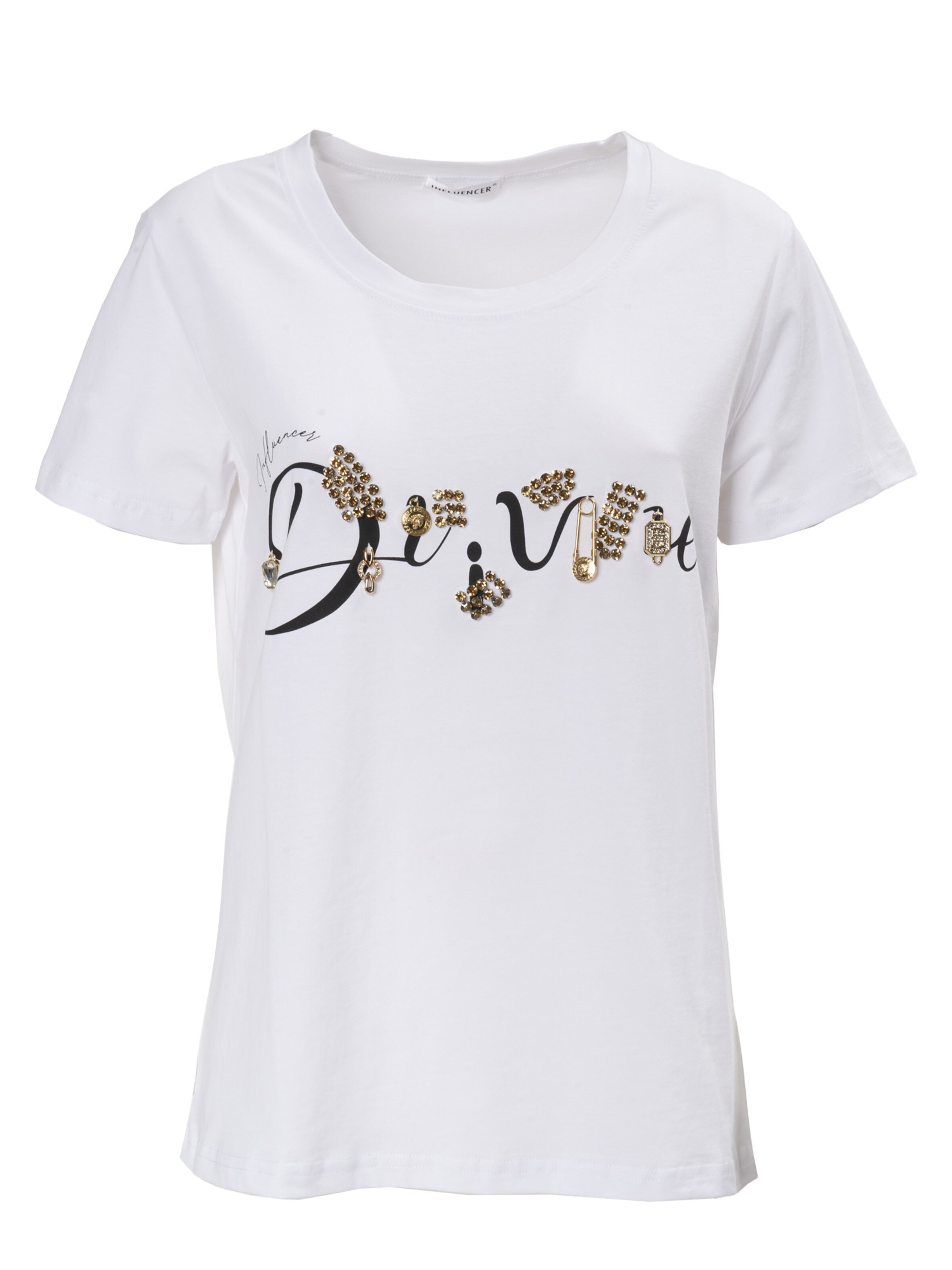 Influencer - Camiseta 'Dream' en blanco: frente