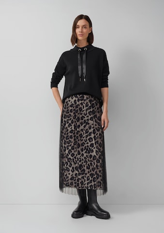 s.Oliver Sweatshirt in Zwart