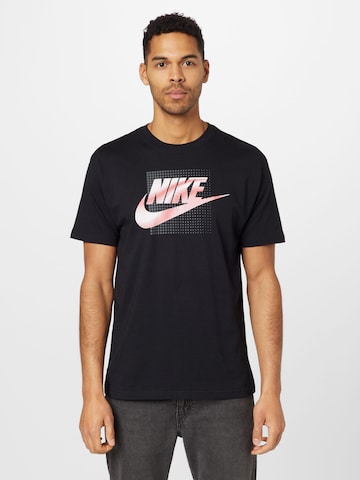 Nike Sportswear Shirt 'FUTURA' in Black: front