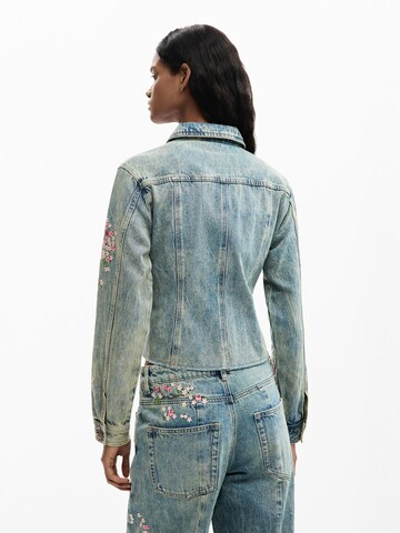 Desigual Prechodná bunda - Modrá