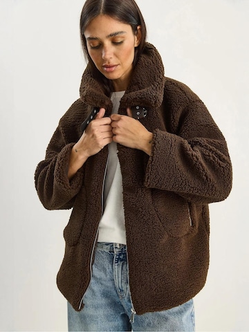 Bianco Lucci Between-Season Jacket in Brown