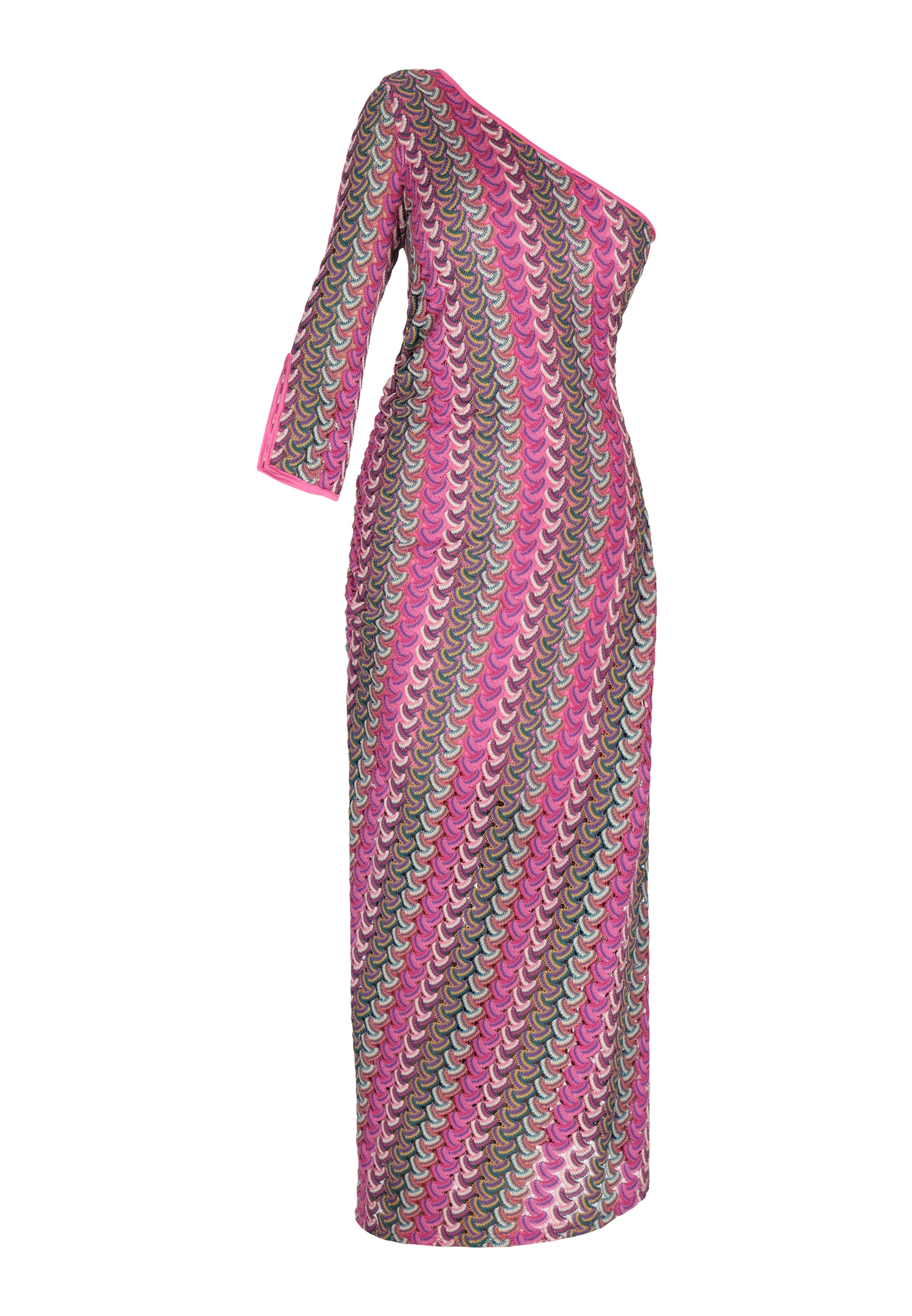 rožinė IZIA Vasarinė suknelė: priekis