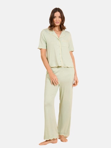 Lipsy Pyjama in Groen: voorkant