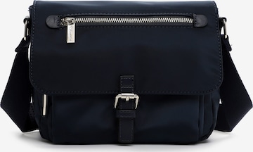 Borsa a spalla 'Khiria' di Tamaris in blu: frontale