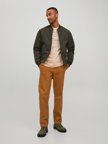 JACK & JONES Regular Housut 'Kane Pablo' värissä ruskea