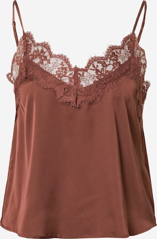 Guido Maria Kretschmer Women - Top 'Lynn' en marrón: frente