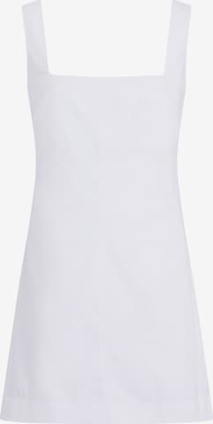 Calvin Klein Jeans Kleid in Weiß: Vorderseite